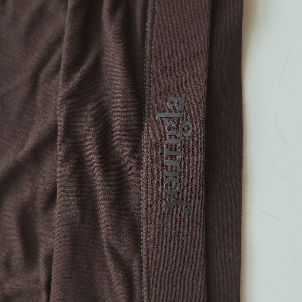 YoungLA Chocolate Brown Sports Bra Small G103 - Picture 4 of 4